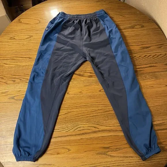Naz Reid Game Worn UsedNike Pre Game Pants Timberwolves Size XXL Tall Blue